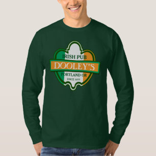 Customisable Irish Pub T-Shirt
