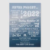 Customisable JW Baptism Gift - Circuit Assembly