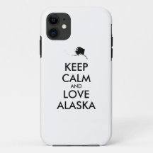 Customisable KEEP CALM and LOVE ALASKA