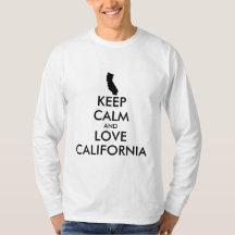 Customisable KEEP CALM and LOVE CALIFORNIA