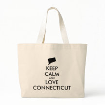 Customisable KEEP CALM and LOVE CONNECTICUT