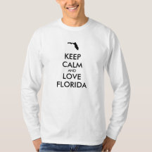 Customisable KEEP CALM and LOVE FLORIDA