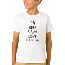 Customisable KEEP CALM and LOVE FLORIDA