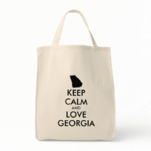 Customisable KEEP CALM and LOVE GEORGIA