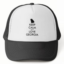 Customisable KEEP CALM and LOVE GEORGIA