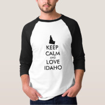 Customisable KEEP CALM and LOVE IDAHO