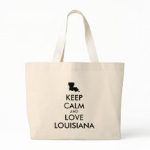 Customisable KEEP CALM and LOVE LOUISIANA