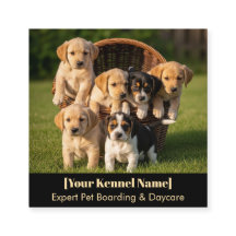 Customisable Kennel Business Card