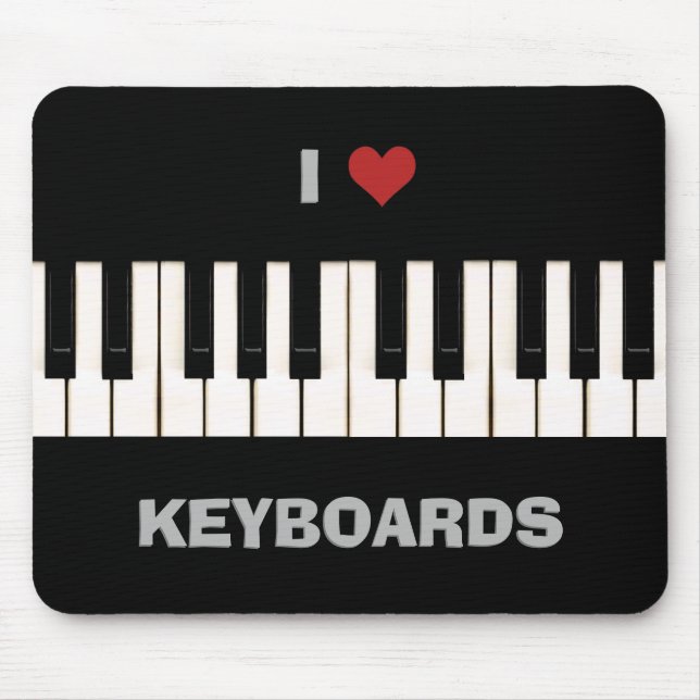 (Customisable) Keyboards Mouse Mat (Front)