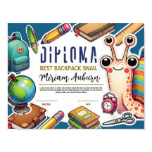 Customisable Kids' Diploma - Fun and Colourful 