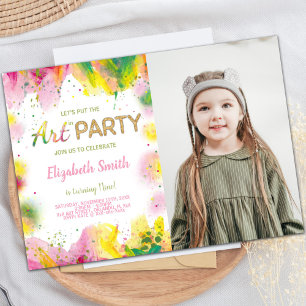 Customisable Kids Party Invitations