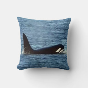 Customisable Killer Whale "Aquarius" Orca Cushion