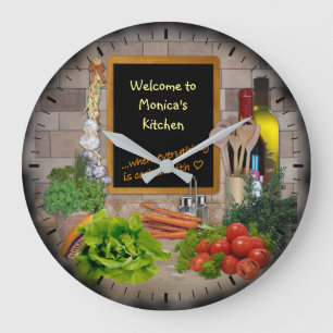 (Customisable) Kitchen Clock