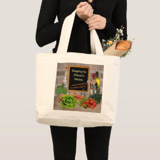 (Customisable) Kitchen Large Tote Bag