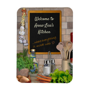 Customisable Kitchen Magnet