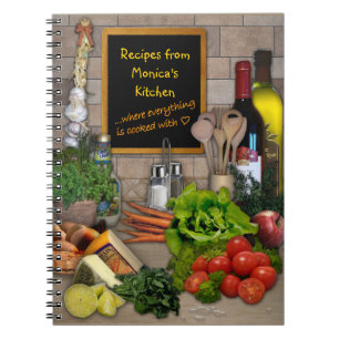 Customisable Kitchen Notebook