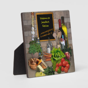 (Customisable) Kitchen Plaque