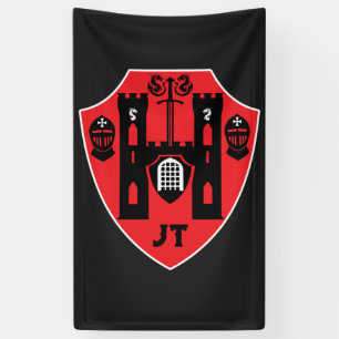Customisable Knights Shield Banner