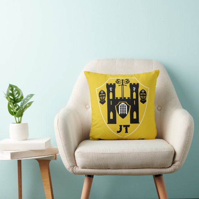 Customisable Knights Shield Cushion (Chair)
