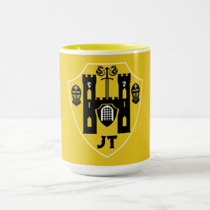 Customisable Knights Shield Mug