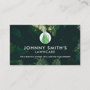 Customisable Landscaping Slogans Business Cards