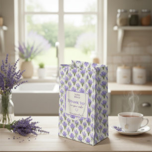 Customisable Lavender Business Thank You Gift Bag
