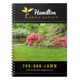 Customisable Lawn Care and Gardening Note Book