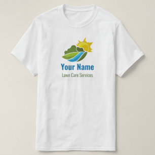 Customisable lawn care landscape T-Shirt