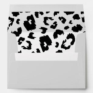 Customisable leopard print envelope