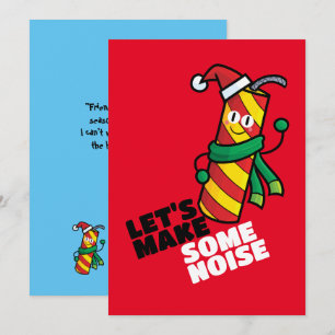 Customisable Let's make some noise Invitation
