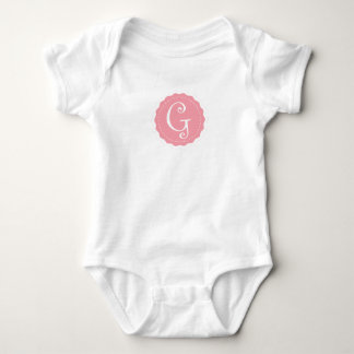 Customisable Letter "G" Baby Bodysuit