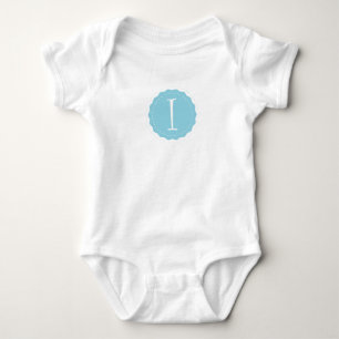Customisable Letter "I" Baby Bodysuit