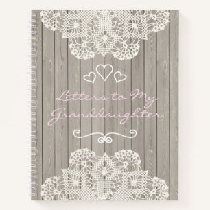 Customisable Letters to my Granddaughter Notebook