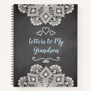 Customisable Letters to my Grandson Notebook