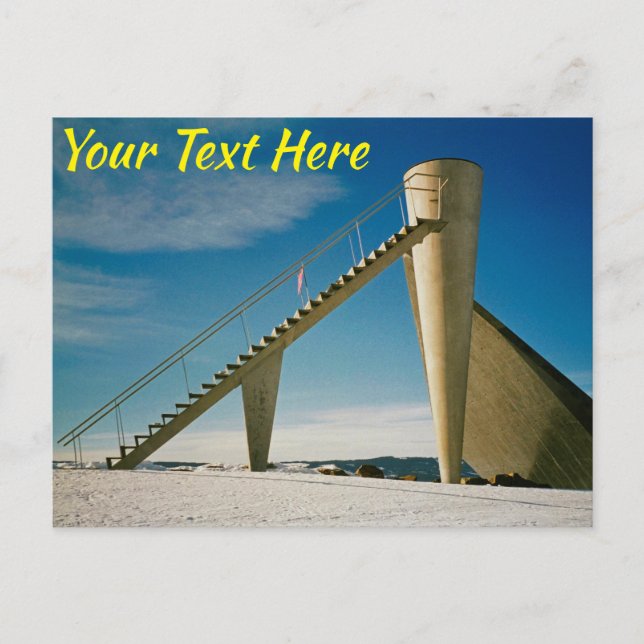 Customisable Lillehammer Norway Postcard (Front)
