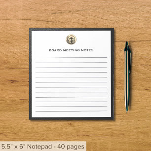 Customisable Lined Notepad with Logo