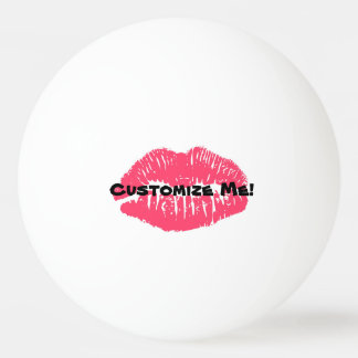 Customisable Lip Ping Pong Ball Beer Pong Lipstick