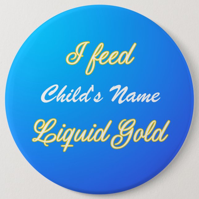Customisable Liquid Gold Badge (Front)