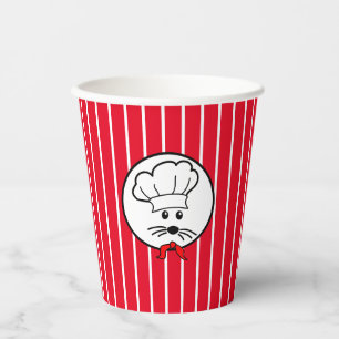 Customisable Little Chef Birthday Paper Cups