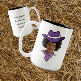 Customisable Little Cowboy or Cowgirl Photo Mug