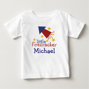 Customisable Little Firecracker kiddie shirt