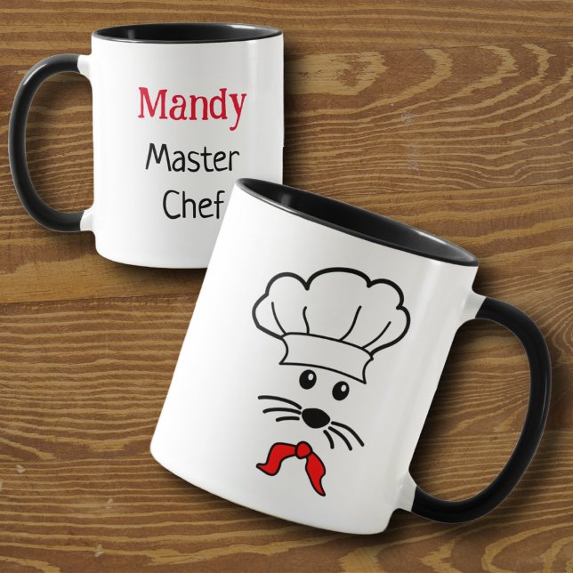 Customisable Little Mouse Master Chef Mug (Creator Uploaded)
