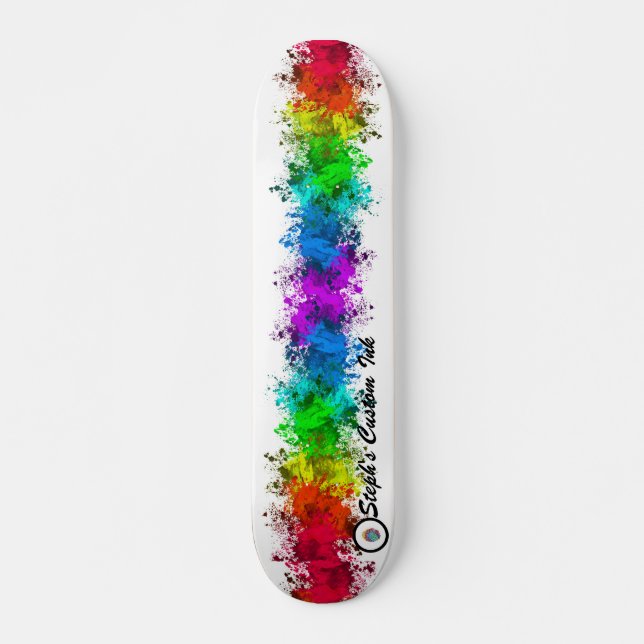 Customisable Logo Skateboard (Front)