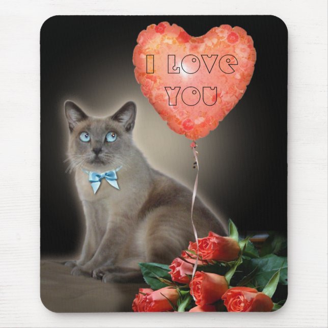 Customisable Love Mouse Mat (Front)