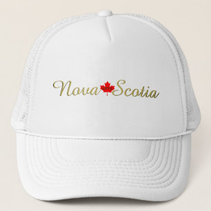 Customisable Love Nova Scotia Canada hat