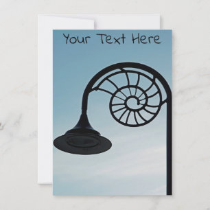 Customisable Lyme Regis card