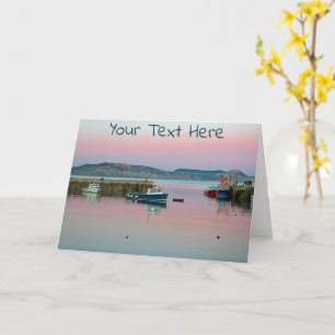 Customisable Lyme Regis Card