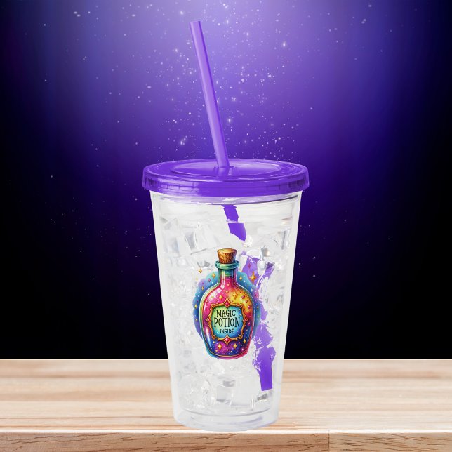 Customisable Magic Acrylic Tumbler (Creator Uploaded)