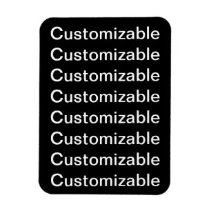 Customisable Magnet