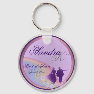 Customisable Maid of Honours Keepsake Keychain